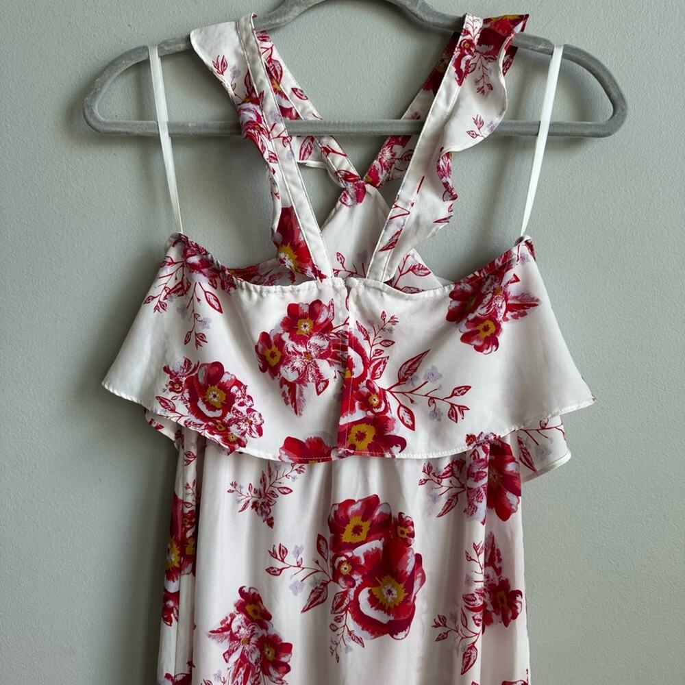 Tularosa Santorini Floral Fuchsia Bloom Maxi Dress - Picture 9 of 13
